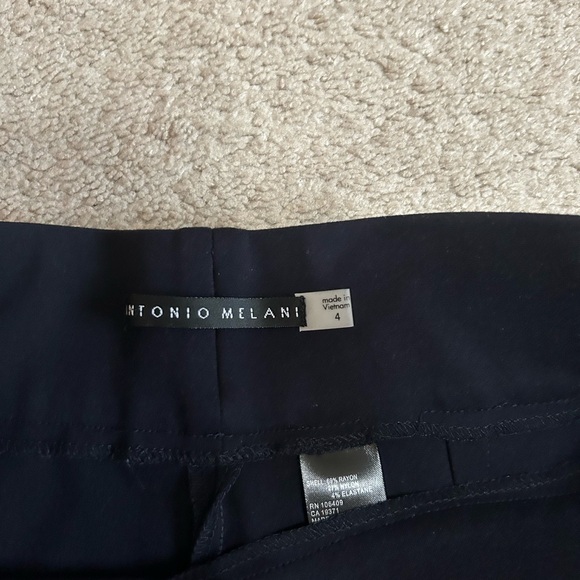 ANTONIO MELANI Blue Knee-Length Pencil Skirt for Work - Picture 2 of 2